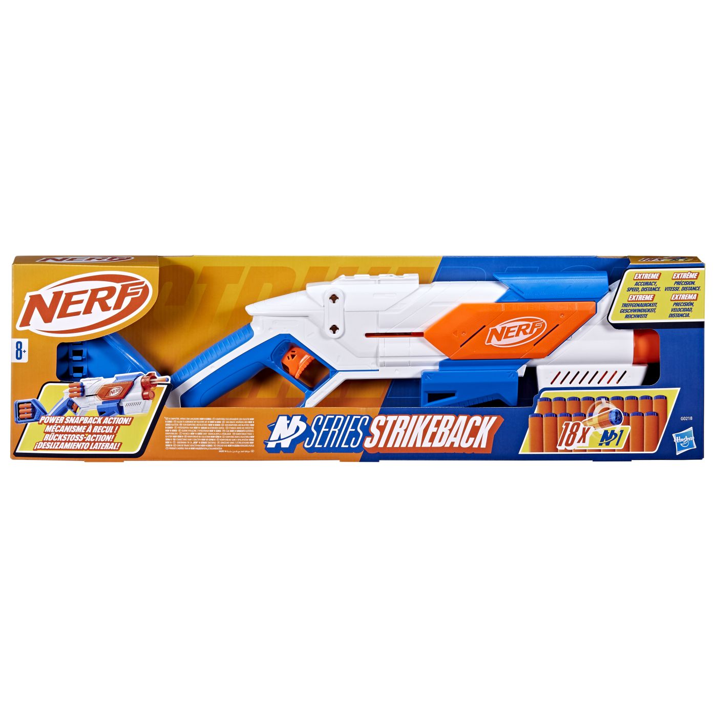 Jucării și jocuri - NERF BLASTER NERF N SERIES PACHET STRIKEBACK