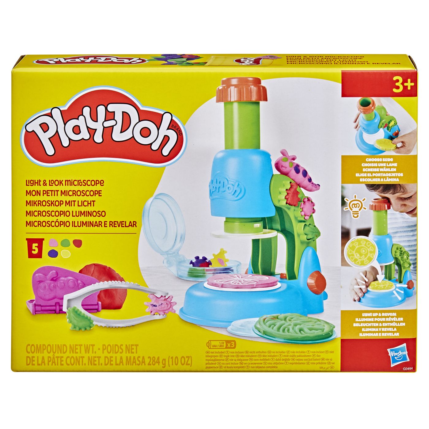 Plastilină și nisip kinetic - PLAY DOH MICROSCOP ELECTRONIC