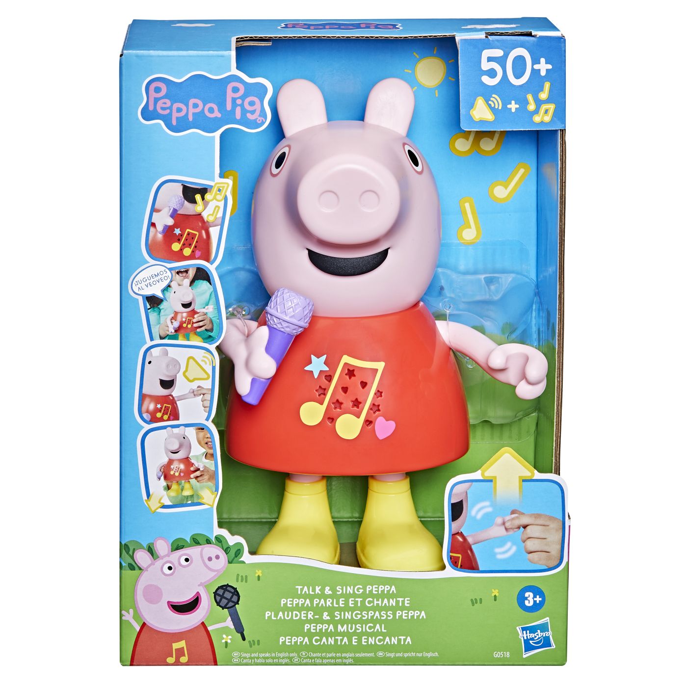 Jucării și jocuri - PEPPA PIG PAPUSA PEPPA CANTA SI VORBESTE