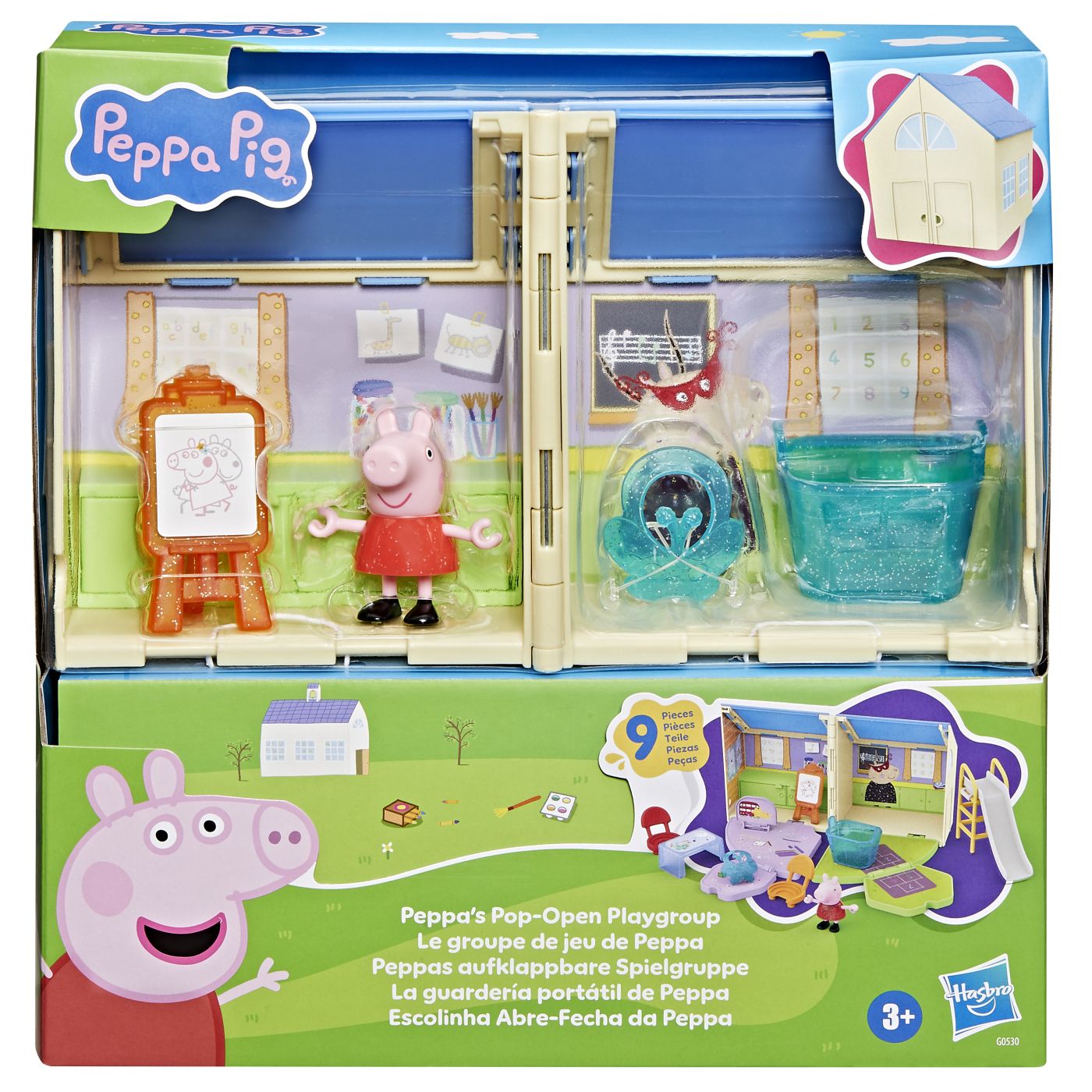 Jucării și jocuri - PEPPA PIG LOCUL DE JOACA APASA SI DESCHIDE AL LUI PEPPA