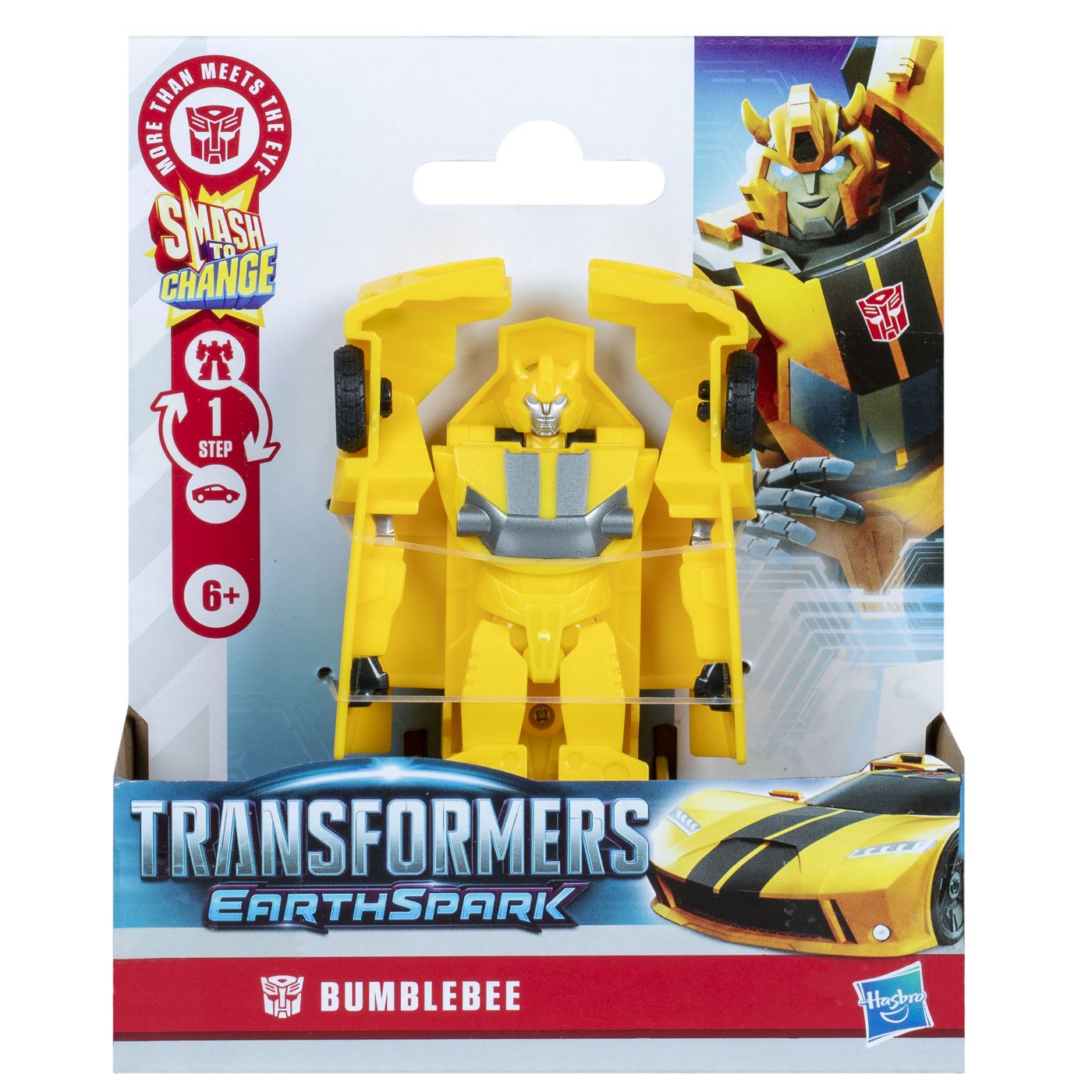 Jucării și jocuri - TRANSFORMERS EARTHSPARK FIGURINA BUMBLEBEE 1 STEP SMASH TO CHANGE