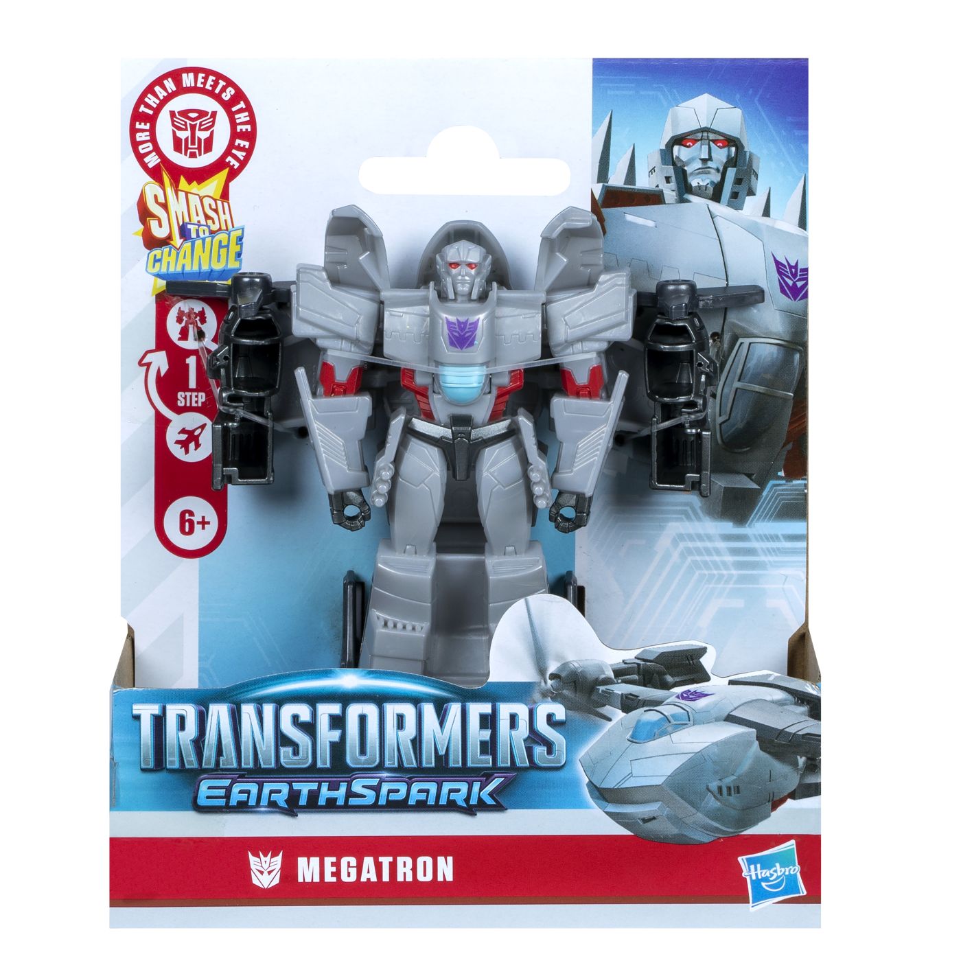 Jucării și jocuri - TRANSFORMERS EARTHSPARK FIGURINA MEGATRON 1 STEP SMASH TO CHANGE