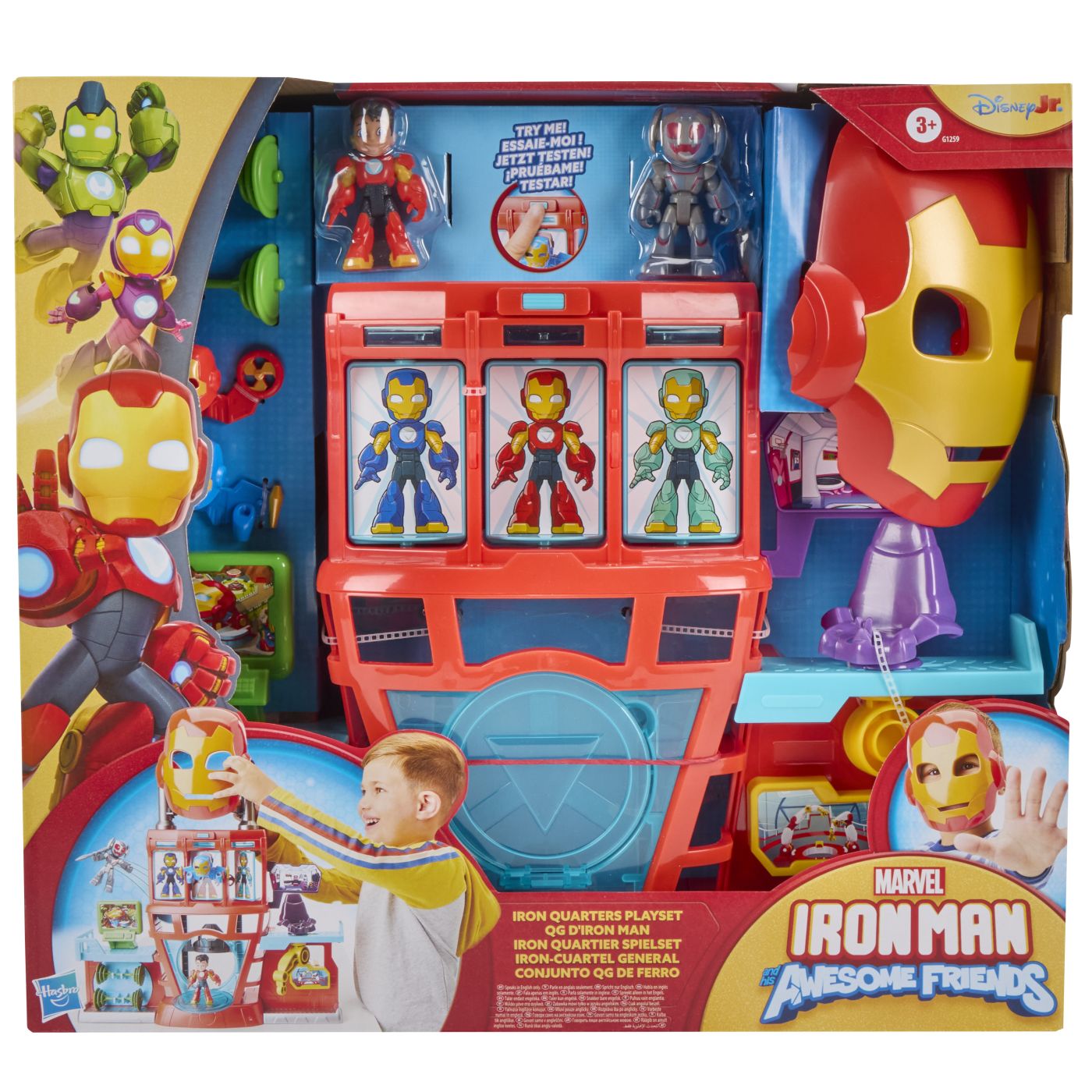 Jucării și jocuri - MARVEL IRON MAN SI PRIETENII SAI UIMITORI SET DE JOACA