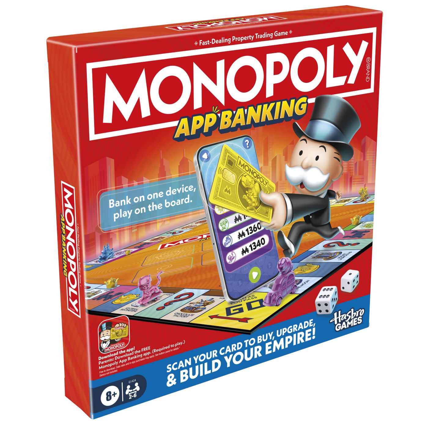 Jocuri si Jucarii Educative - JOC MONOPOLY APP BANKING IN LIMBA ENGLEZA