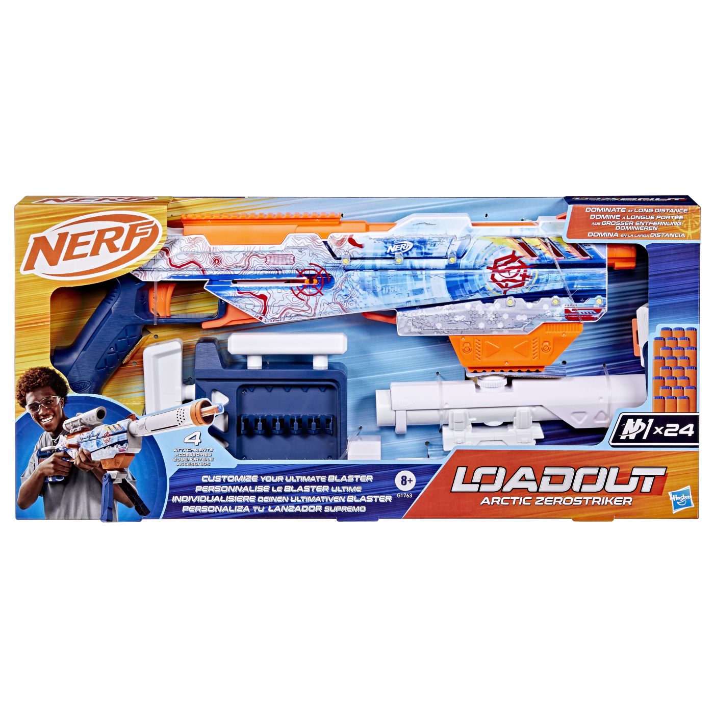 Jucării și jocuri - NERF BLASTER LOADOUT ARCTIC ZEROSTRIKER