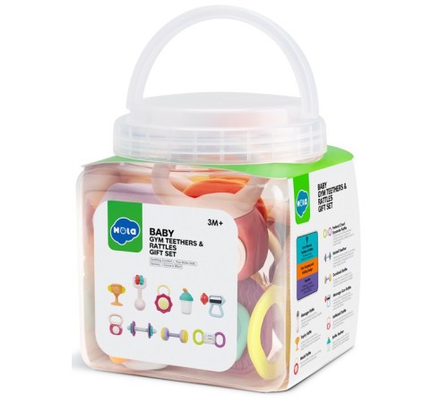 Jucării și jocuri - SET 9 JUCARII GINGIVALE SPORT