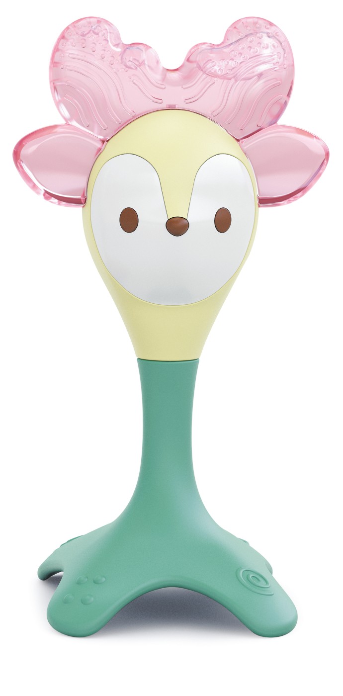 Jucării pentru bebeluși - JUCARIE DENTITIE CU EFECT DE CALMARE CAPRIOARA