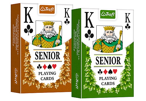 Jucării și jocuri - CARTI DE JOC TREFL 55 CLASSIC SENIOR