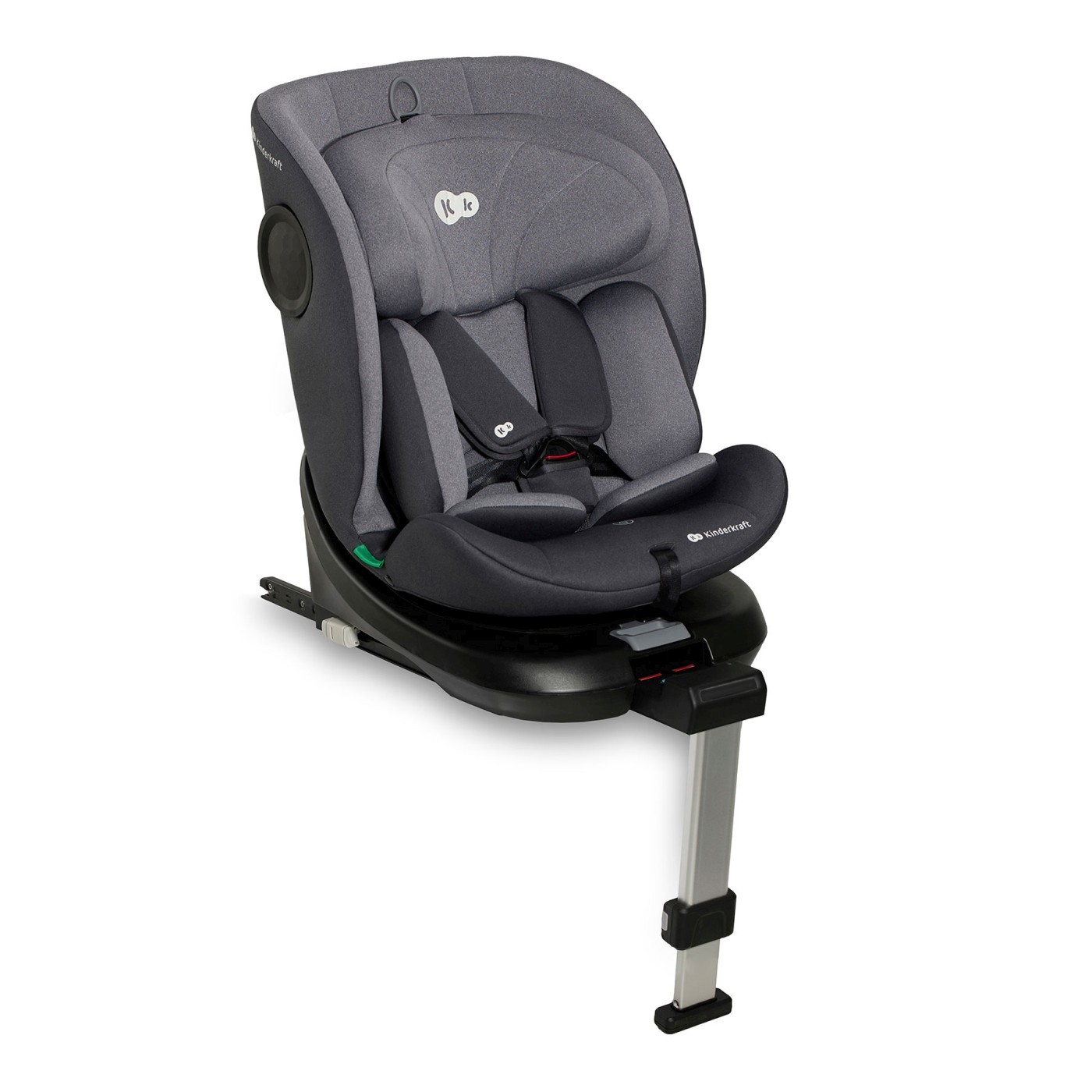 Jucării și articole pentru bebeluși - SCAUN AUTO I-SIZE, 40-150 CM, KINDERKRAFT I-360, GREY