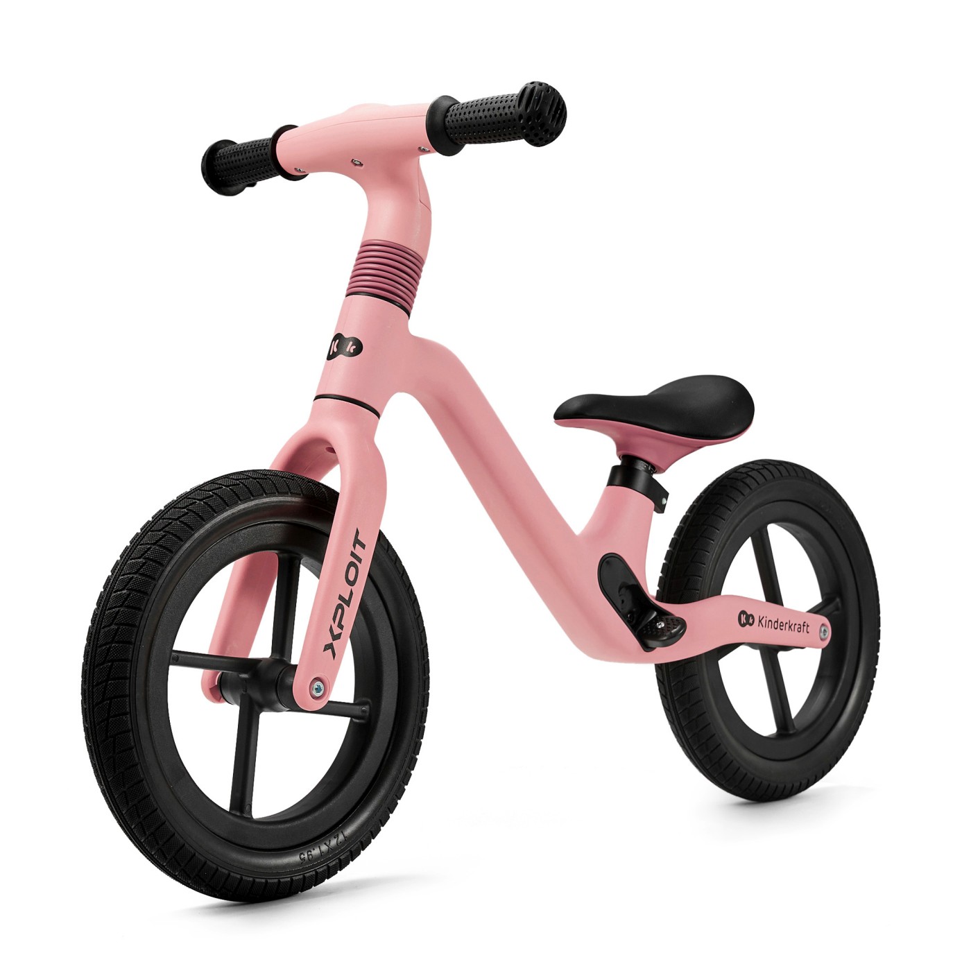 Jucării și jocuri - BICICLETA FARA PEDALE KINDERKRAFT XPLOIT, BUBBLEGUM PINK