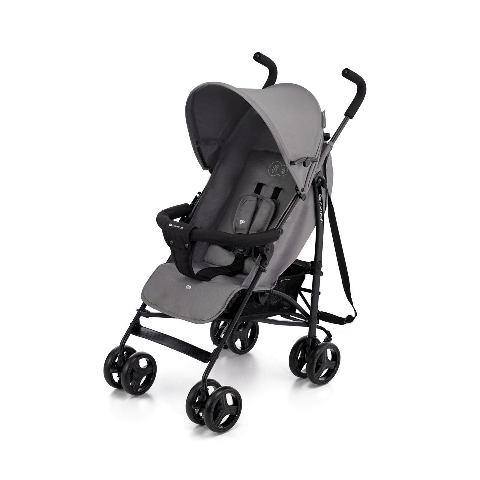 Cărucioare - CARUCIOR SPORT KINDERKRAFT TIK, TIP UMBRELA, STONE GREY