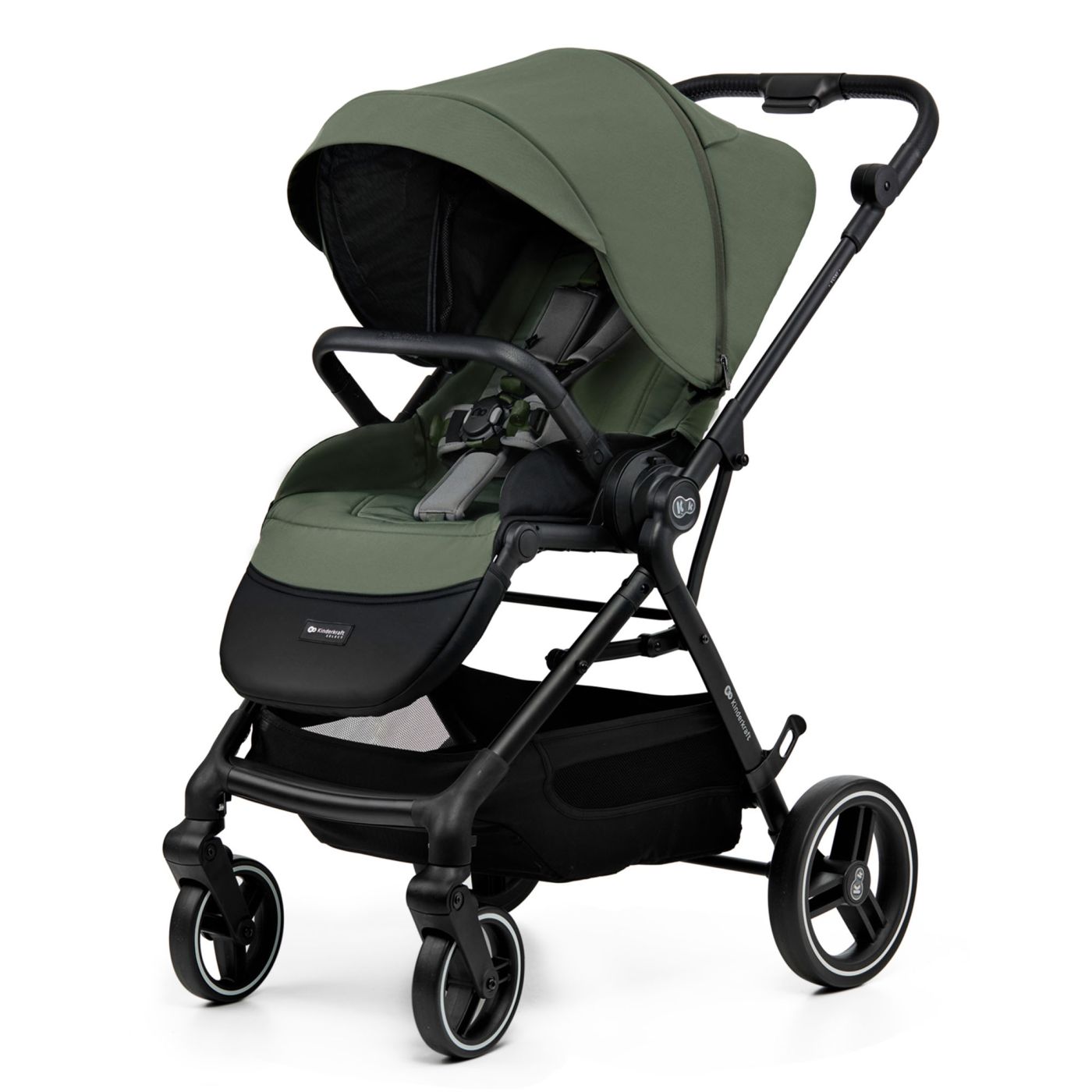 Jucării și articole pentru bebeluși - KINDERKRAFT MULTIFUNCTIONAL STROLLER YOXI 2IN1 MYSTIC GREEN