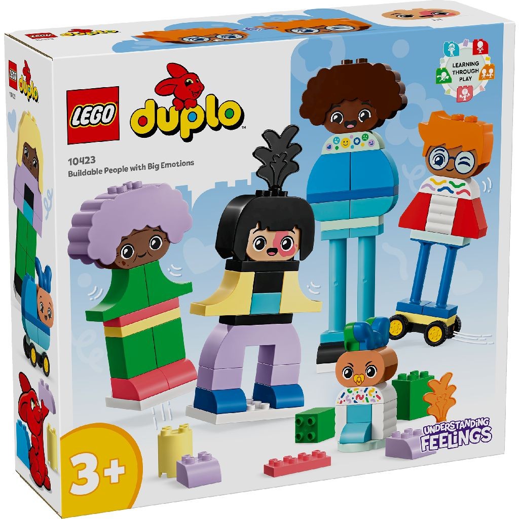 Jucării și jocuri - LEGO DUPLO OAMENI CONSTRUIBILI CU EMOTII MARI 10423