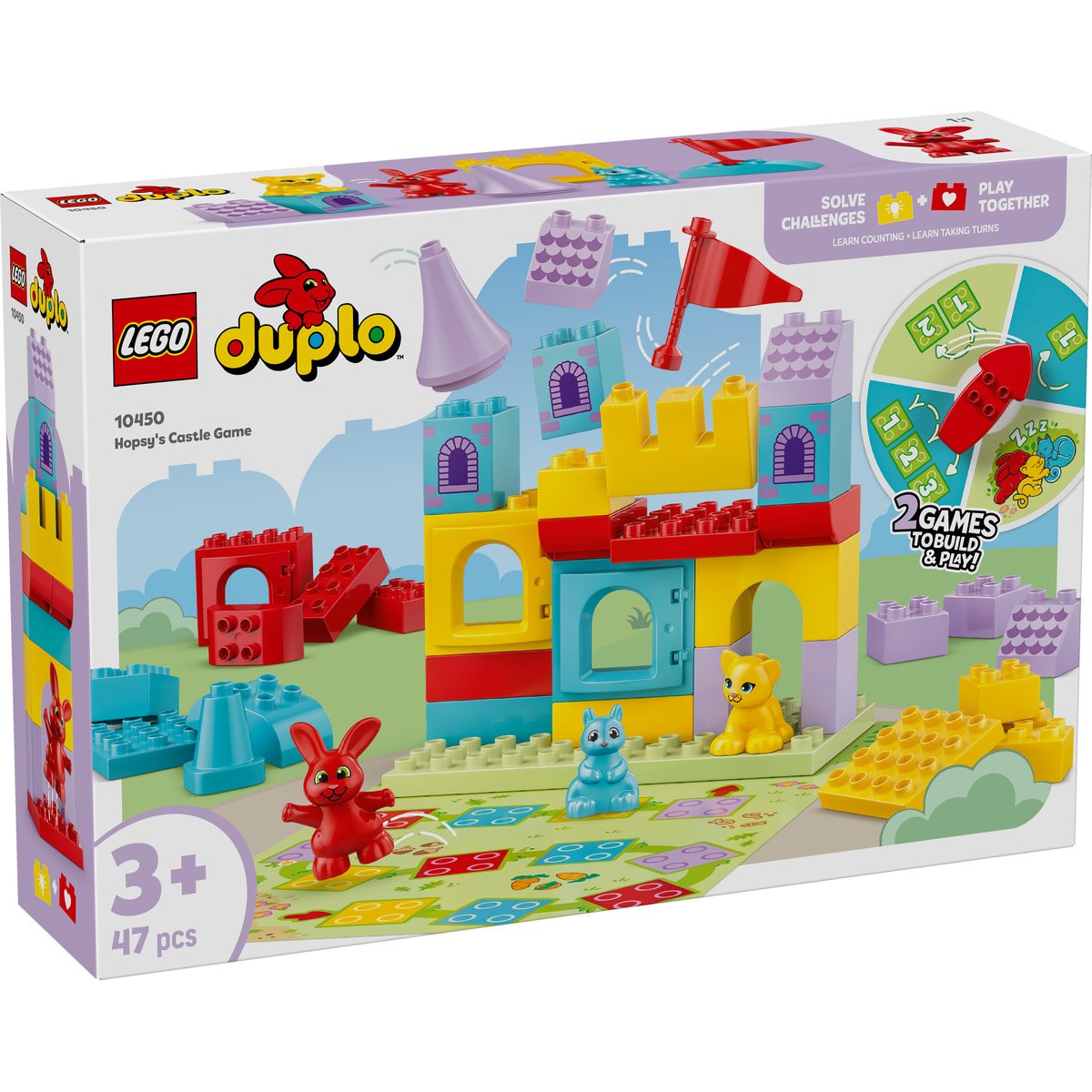 Jucării și jocuri - LEGO DUPLO JOCUL DE LA CASTELUL SALTARETEI 10450