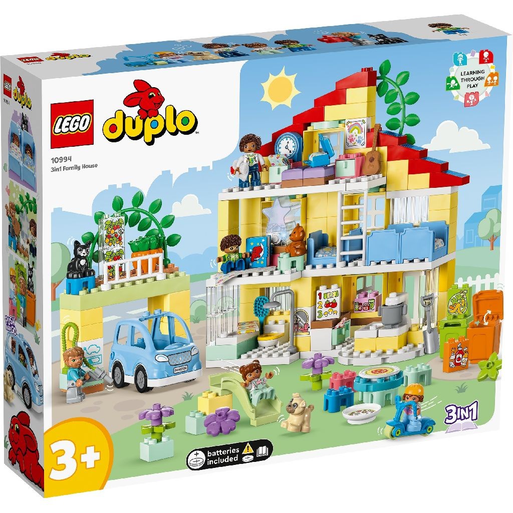 Jucării și jocuri - LEGO DUPLO CASA FAMILIEI 3IN1 10994