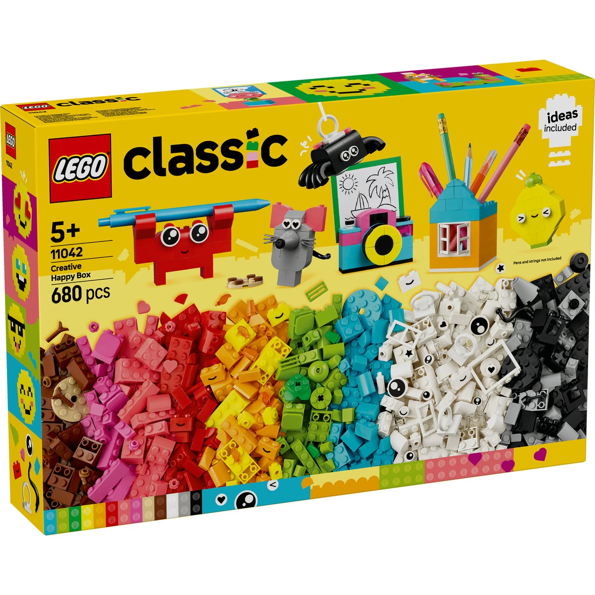 Jucării și jocuri - LEGO CLASSIC CUTIA CREATIVITATII SI A VESELIEI 11042