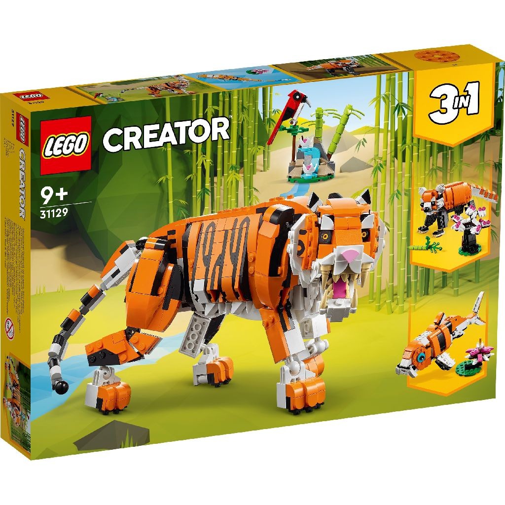 Jucării și jocuri - LEGO CREATOR MARETUL TIGRU 31129