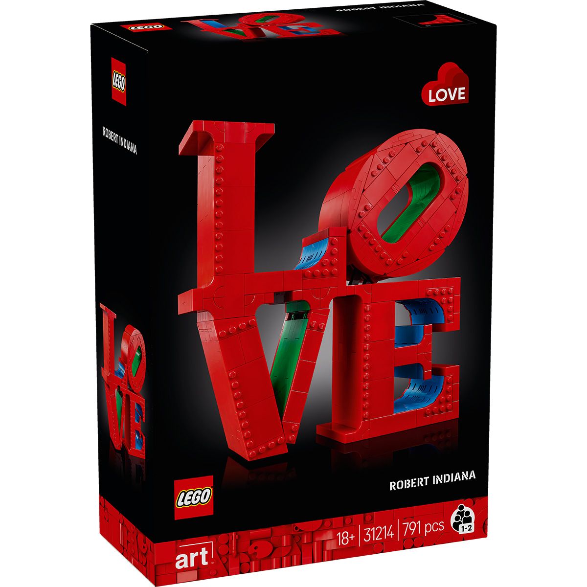 Jucării și jocuri - LEGO ART LOVE 31214
