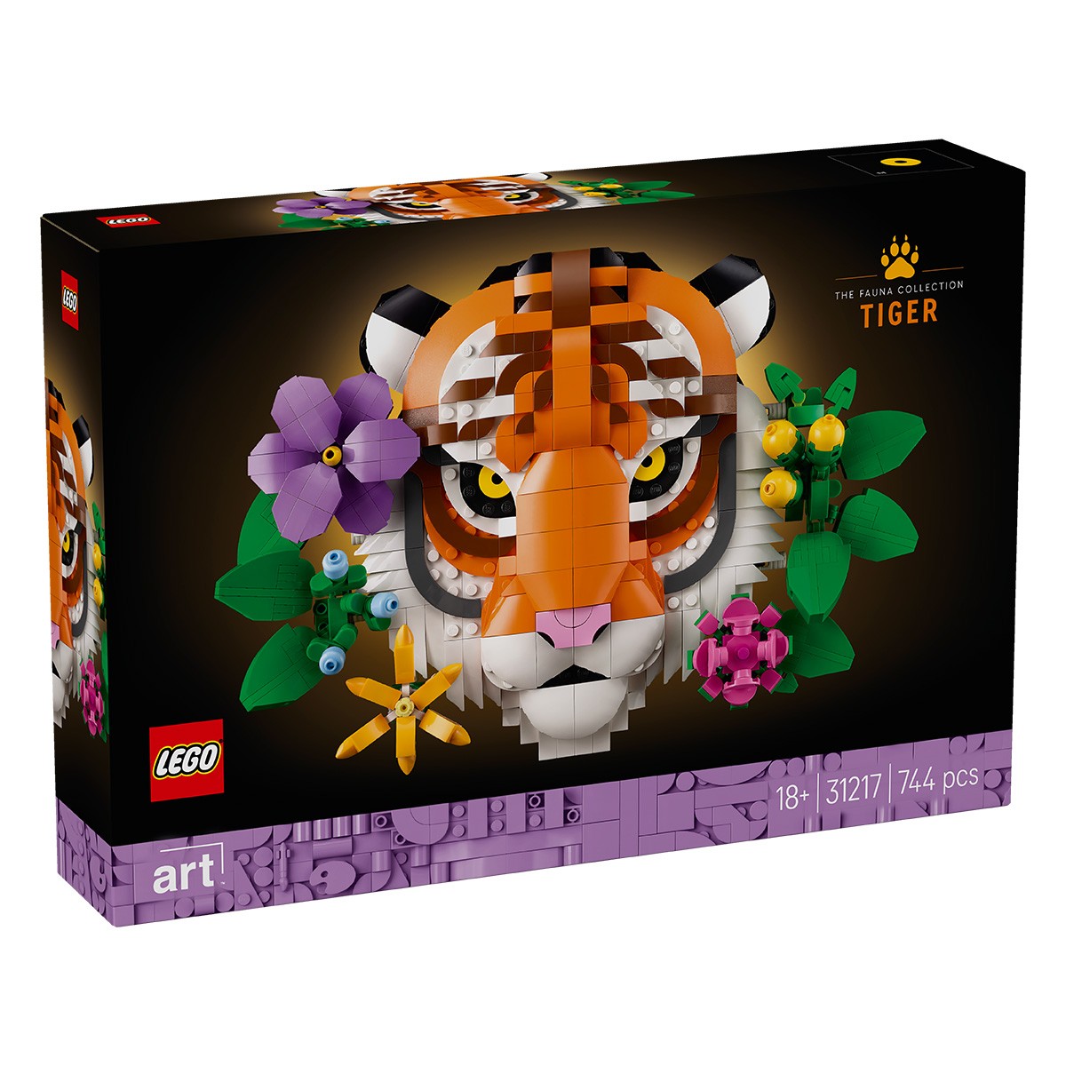Jucării și jocuri - LEGO ART COLECTIA DE FAUNA TIGRU 31217