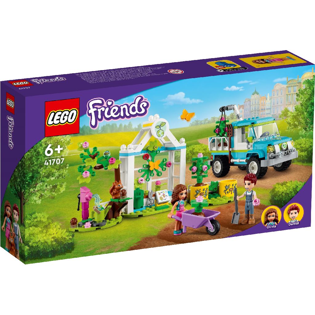 Jucării și jocuri - LEGO FRIENDS VEHICUL DE PLANTAT COPACI 41707