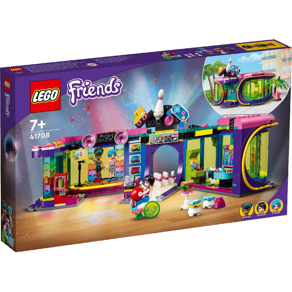Jucării și jocuri - LEGO FRIENDS GALERIA DISCO CU JOCURI ELECTRONICE 41708