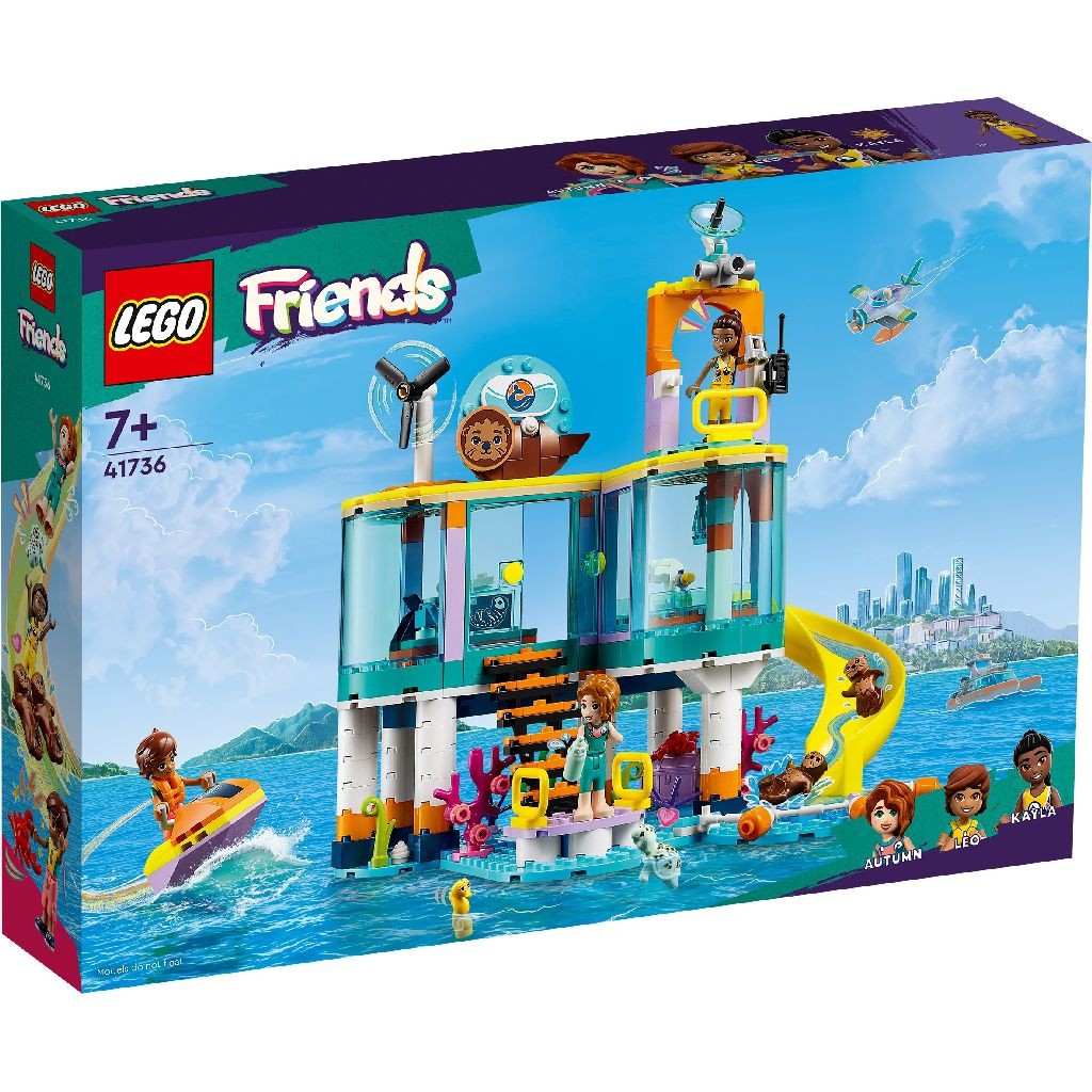 Jucării și jocuri - LEGO FRIENDS CENTRU DE SALVARE PE MARE 41736