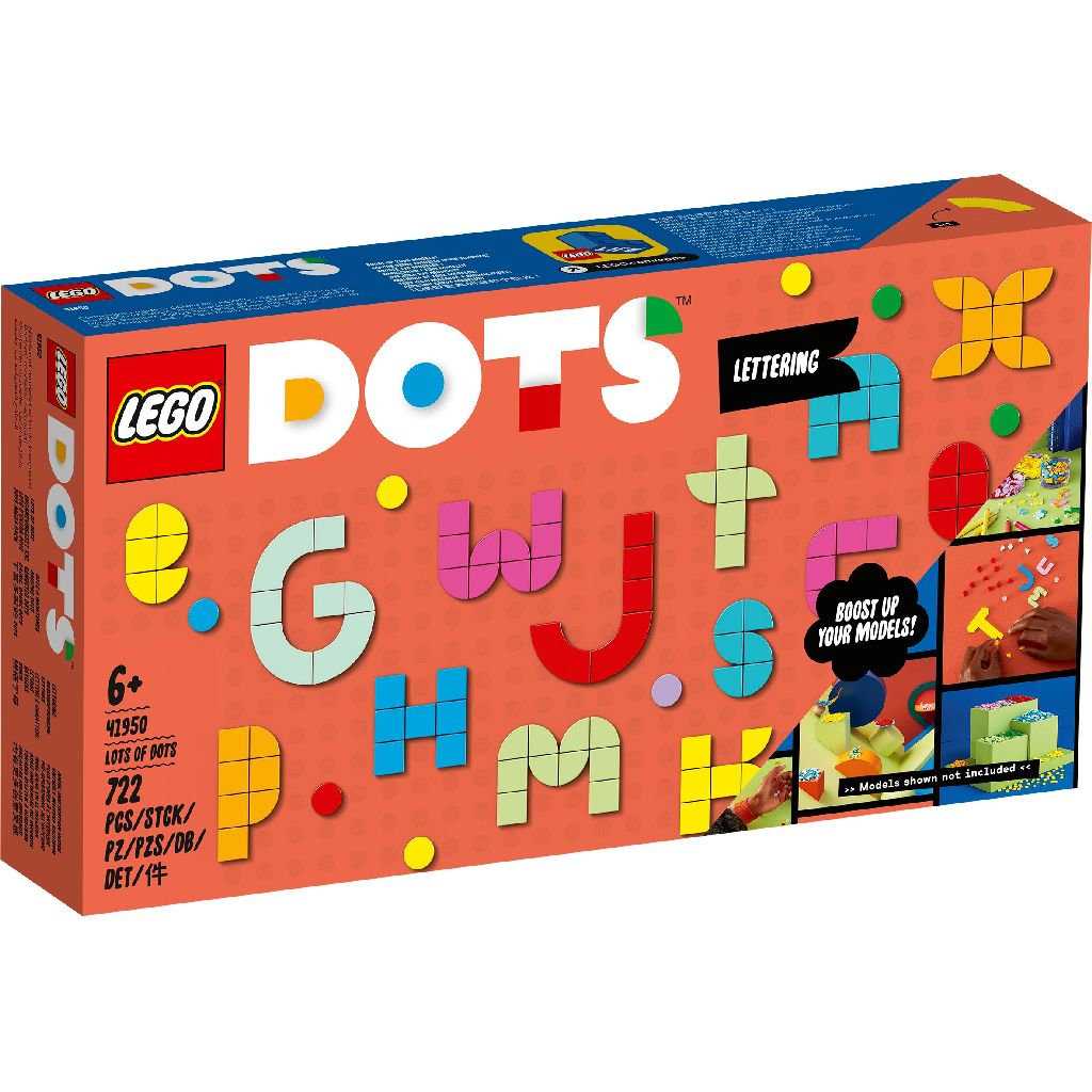 Jucării și jocuri - LEGO DOTS O MULTIME DE DOTS INSCRIPTIE 41950