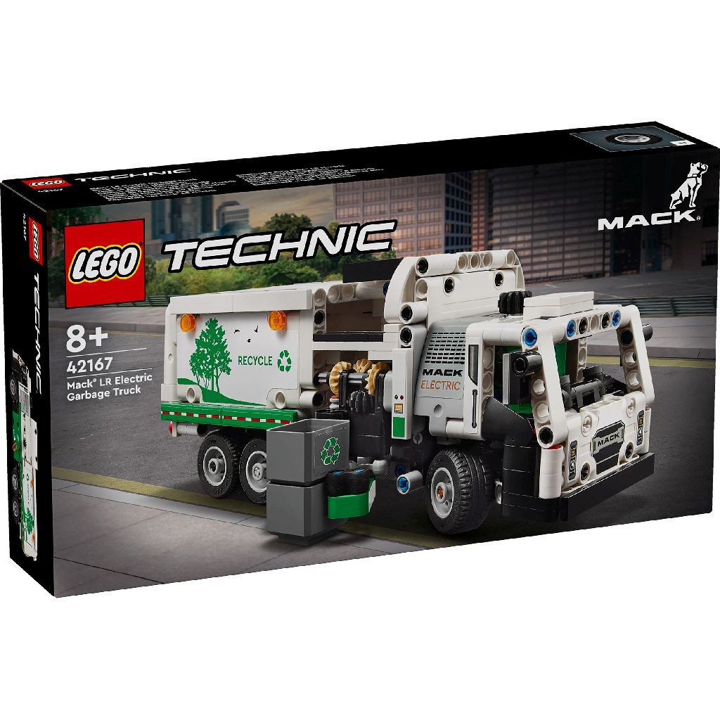 Jucării și jocuri - LEGO TECHNIC AUTOGUNOIERA MACK LR ELECTRIC 42167