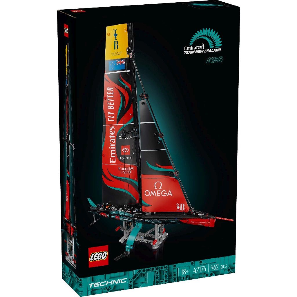 Jucării și jocuri - LEGO TECHNIC IAHTUL EMIRATES TEAM NEW ZEALAND AC75 42174