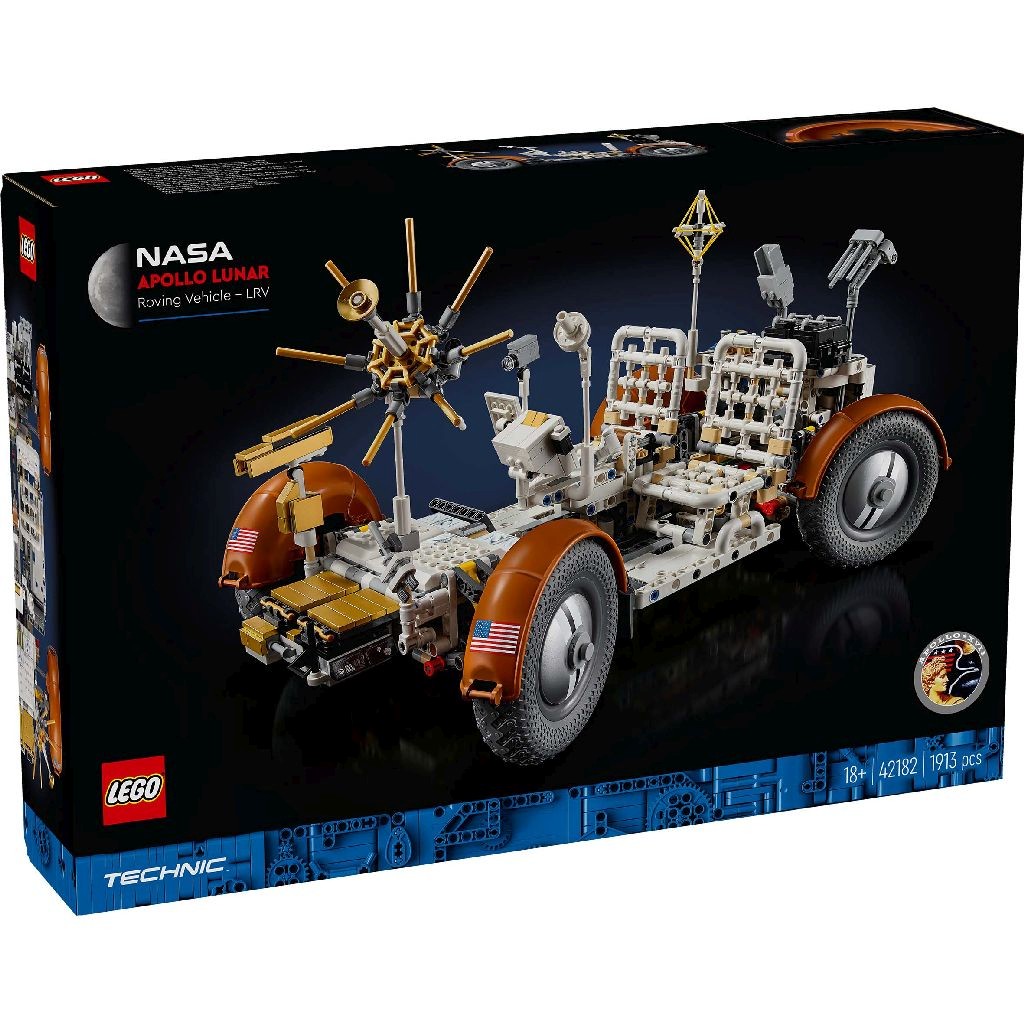 Jucării și jocuri - LEGO TECHNIC ROVERUL SELENAR DIN MISIUNILE NASA APOLLO 42182