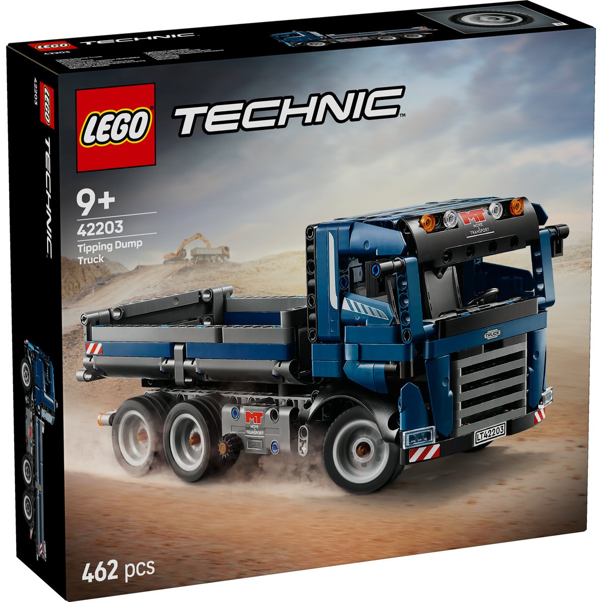 Jucării și jocuri - LEGO TECHNIC CAMION CU BENA BASCULANTA 42203