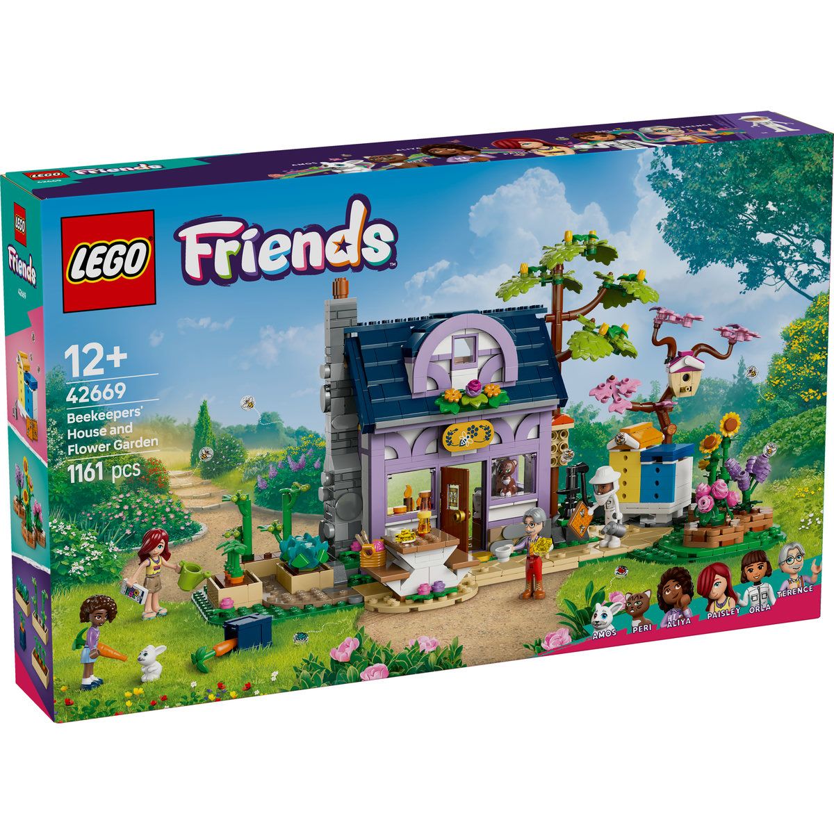 Jucării și jocuri - LEGO FRIENDS CASA APICULTORILOR SI GRADINA CU FLORI 42669