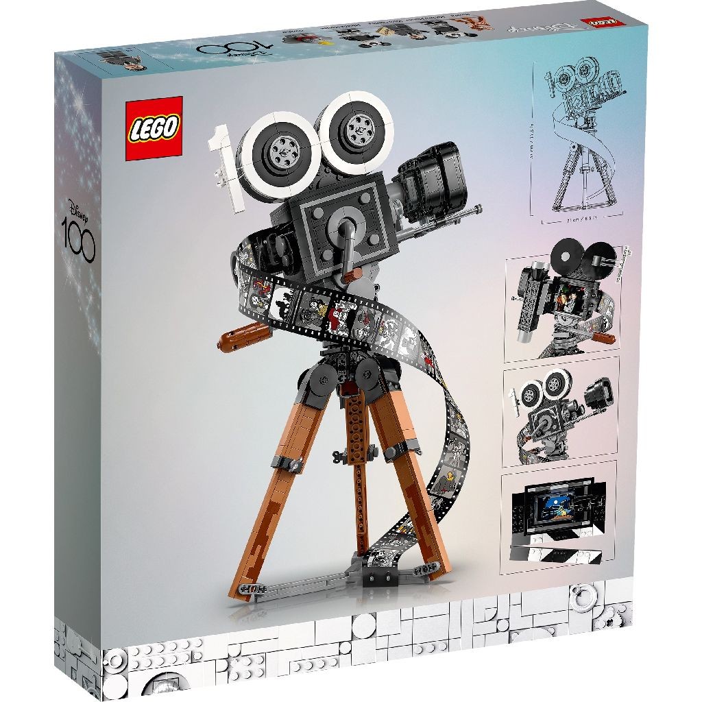 Jucării și jocuri - LEGO DISNEY CAMERA DE FILMAT OMAGIU PENTRU WALT DISNEY 43230