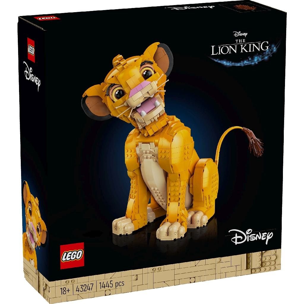 Jucării și jocuri - LEGO DISNEY ADOLESCENTUL SIMBA, REGELE LEU 43247