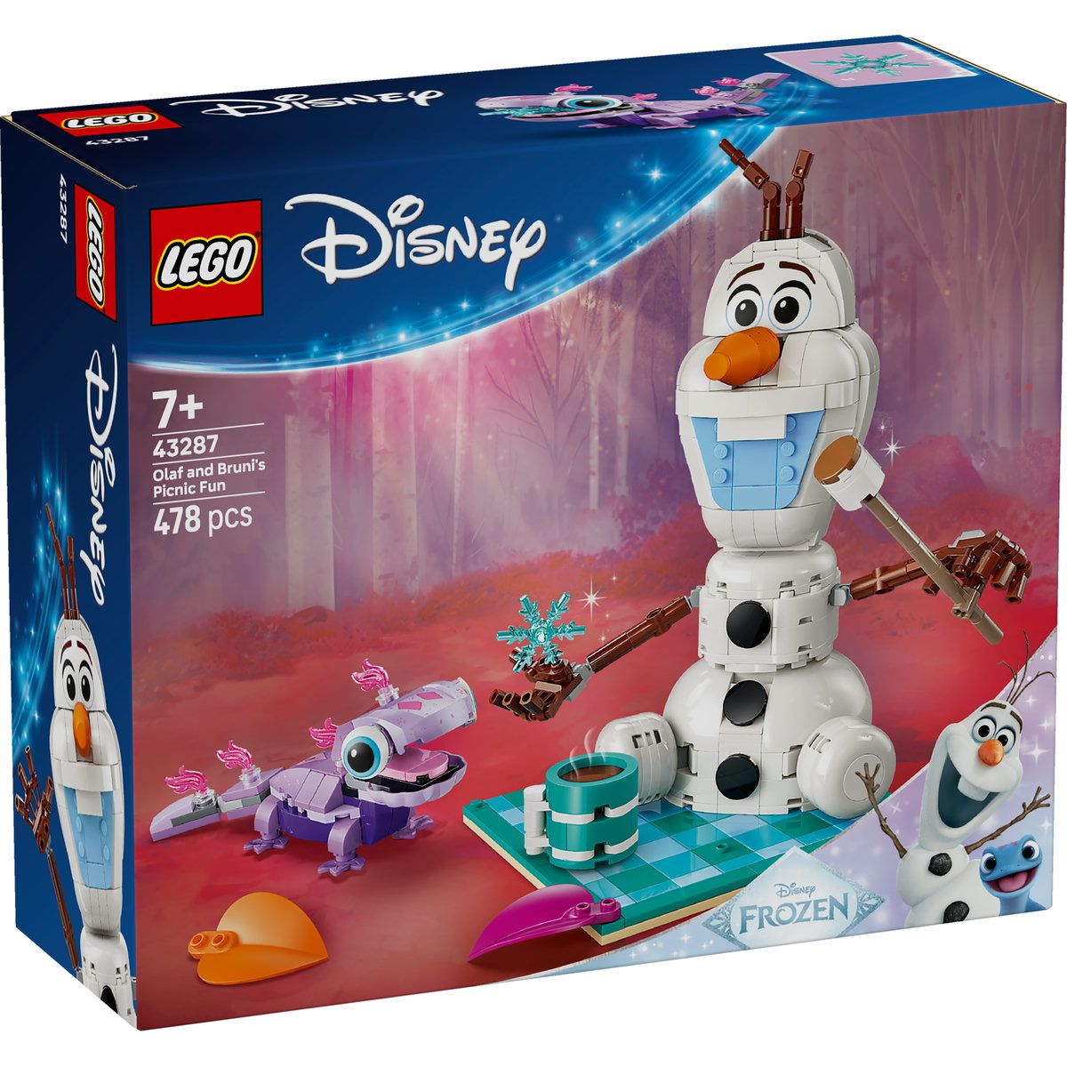 Jucarii - LEGO DISNEY FROZEN DISTRACTIE LA PICNIC CU OLAF SI BRUNI 43287