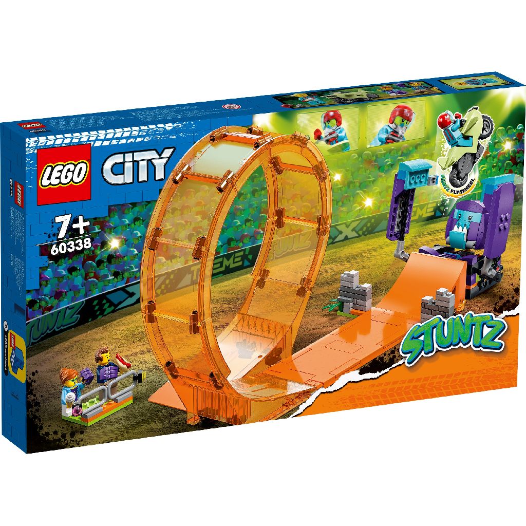 Jucării și jocuri - LEGO CITY STUNTZ CASCADORIE ZDROBITOARE IN BUCLA 60338