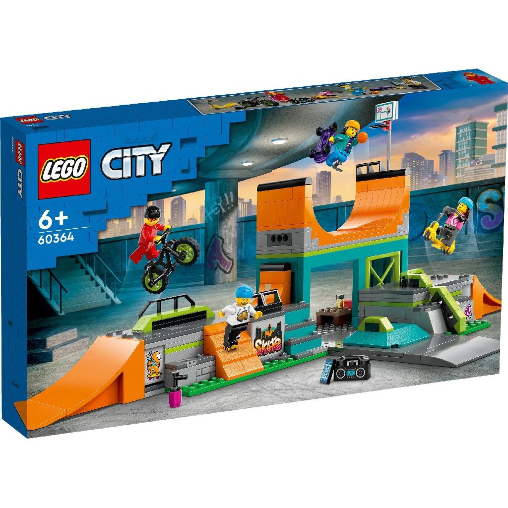 Jucării și jocuri - LEGO CITY PARC PENTRU SKATEBOARD 60364