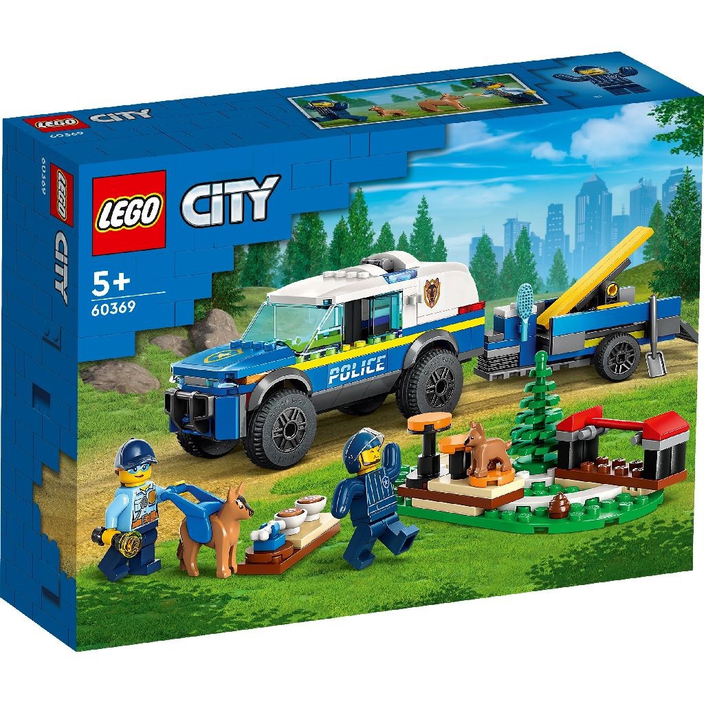Jocuri și Jucării - LEGO CITY ANTRENAMENT CANIN AL POLITIEI 60369