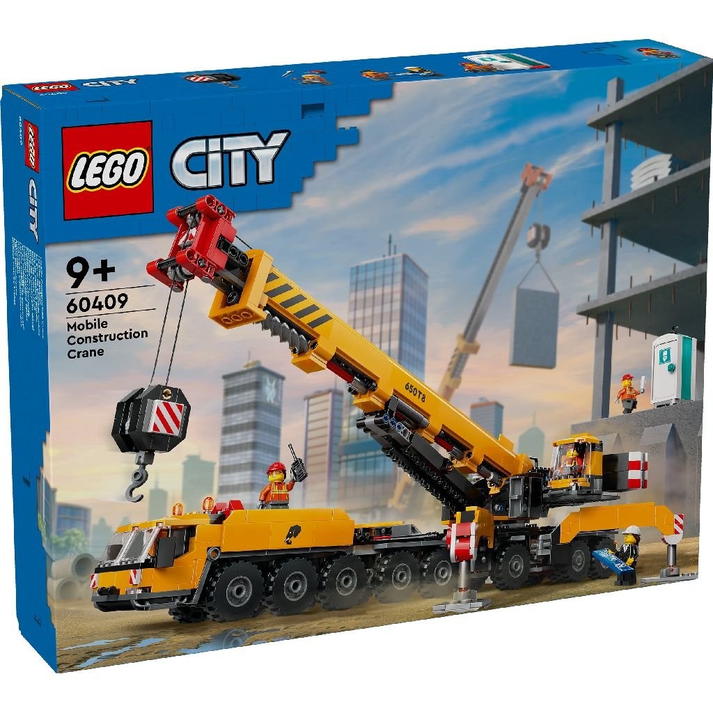 Jucării și jocuri - LEGO CITY MACARA MOBILA GALBENA DE CONSTRUCTII 60409
