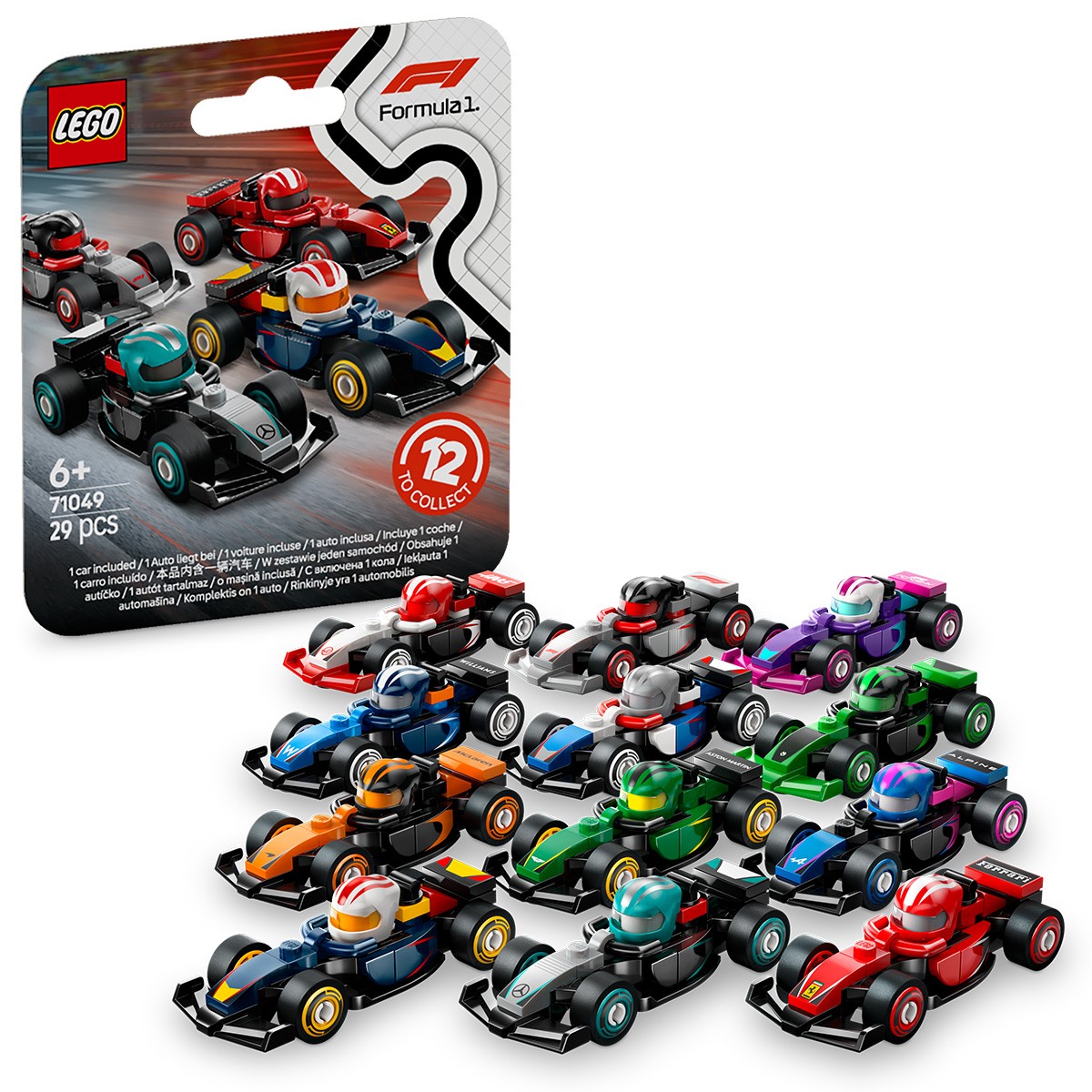 Jucării și jocuri - LEGO FORMULA 1 MASINI DE CURSE F1 DE COLECTIE 71049