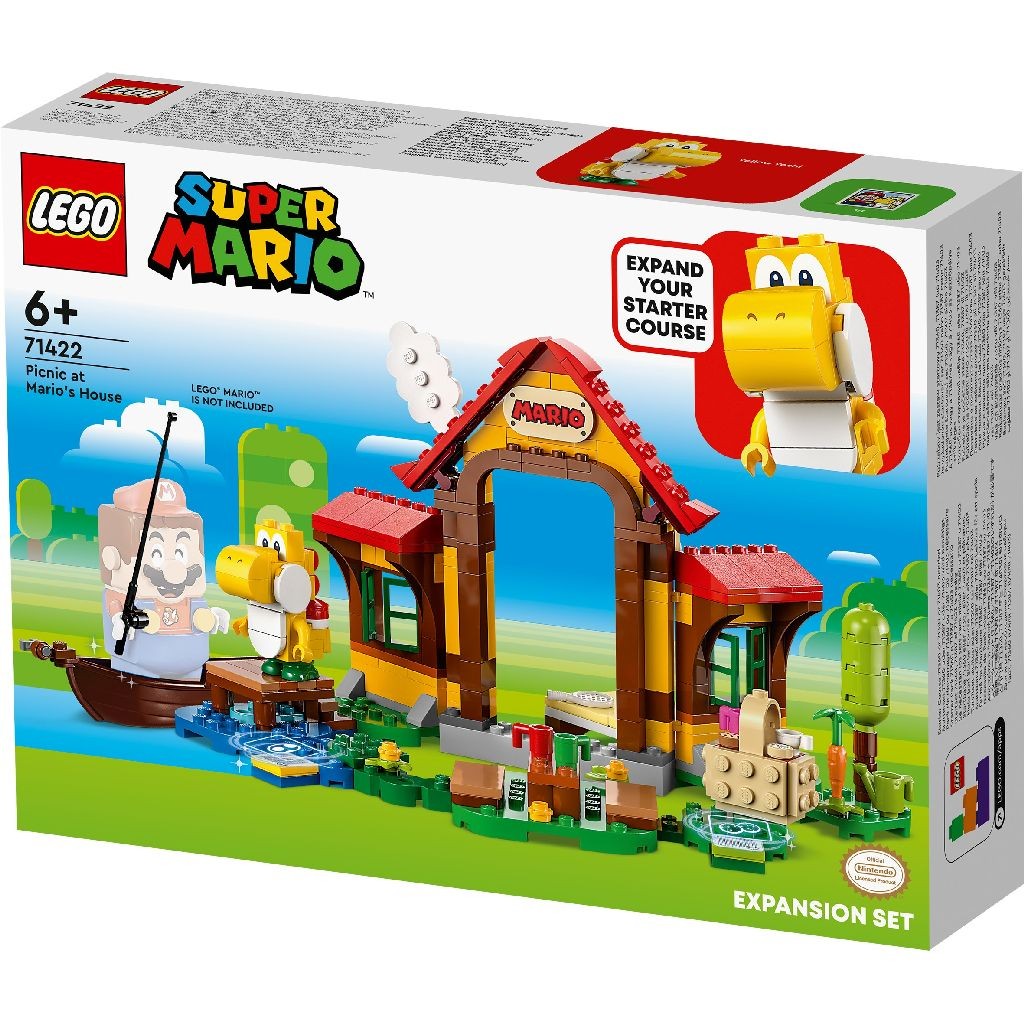 Jucării și jocuri - LEGO SUPER MARIO SET DE EXTINDERE PICNIC LA CASA LUI MARIO 71422