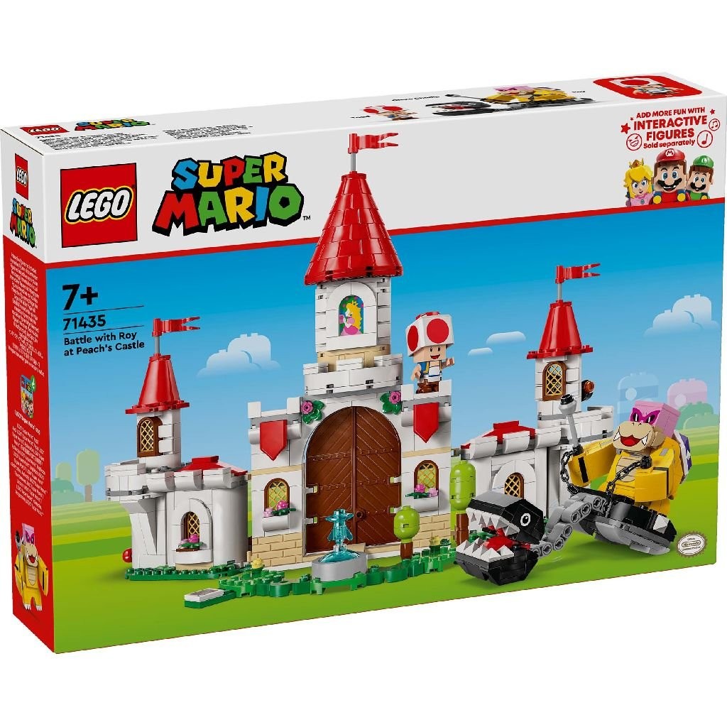 Jucării și jocuri - LEGO SUPER MARIO BATALIA CU ROY LA CASTELUL LUI PEACH 71435