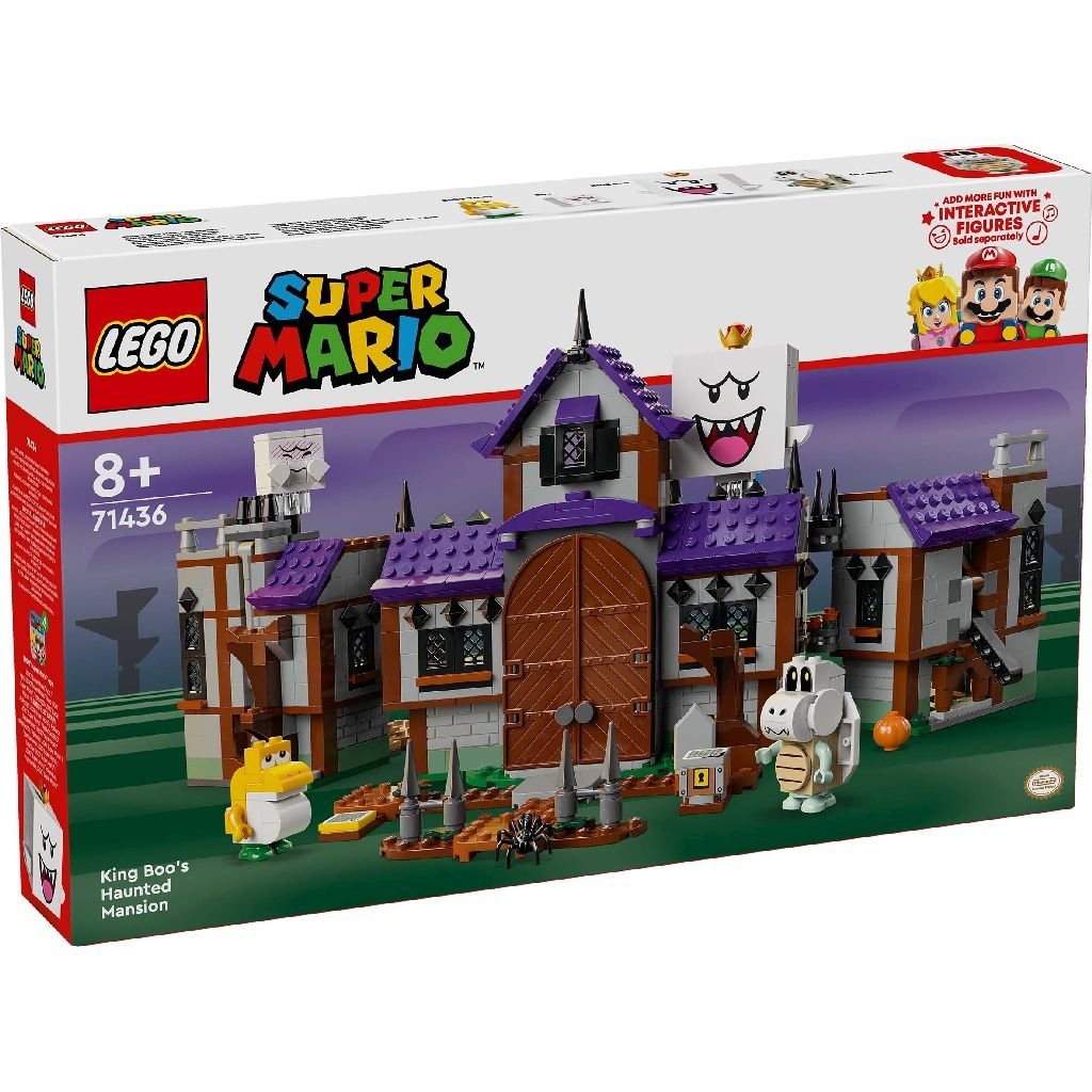 Jucării și jocuri - LEGO SUPER MARIO CONACUL BANTUIT AL LUI KING BOO 71436