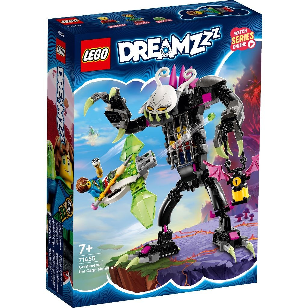 Jucării și jocuri - LEGO DREAMZ GRIMKEEPER MONSTRUL CUSCA 71455