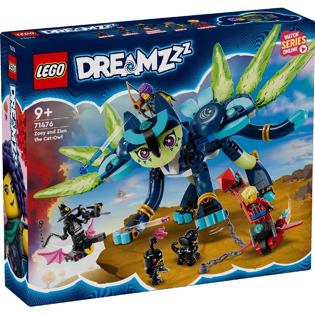 Jucării și jocuri - LEGO DREAMZ ZOEY SI PISICA-BUFNITA ZIAN 71476