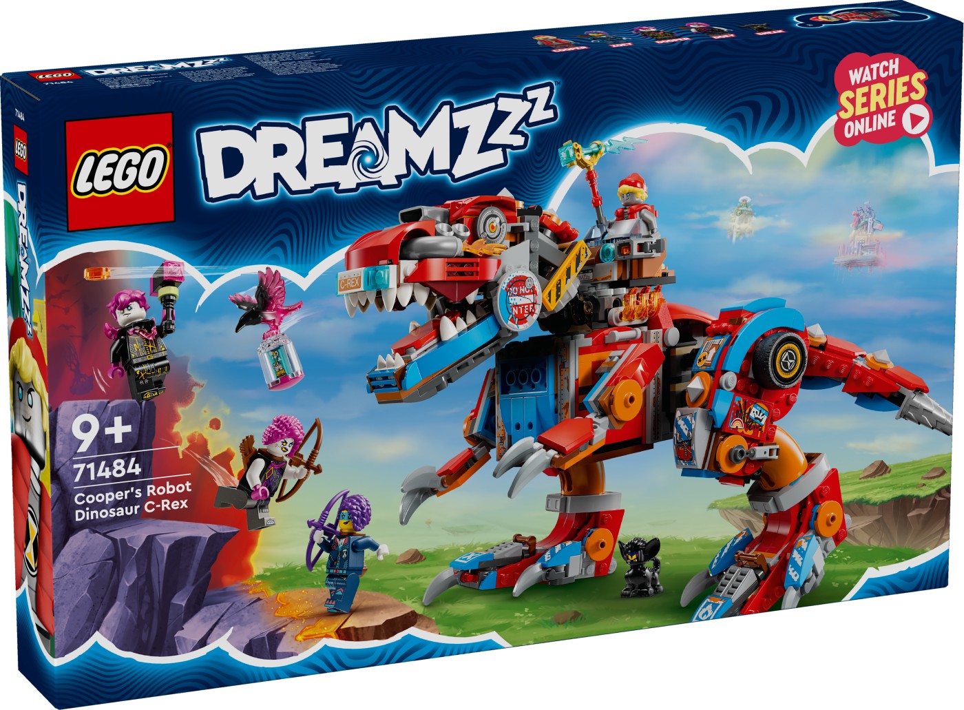Jucării și jocuri - LEGO DREAMZZZ DINOZAURUL ROBOT C REX AL LUI COOPER 71484