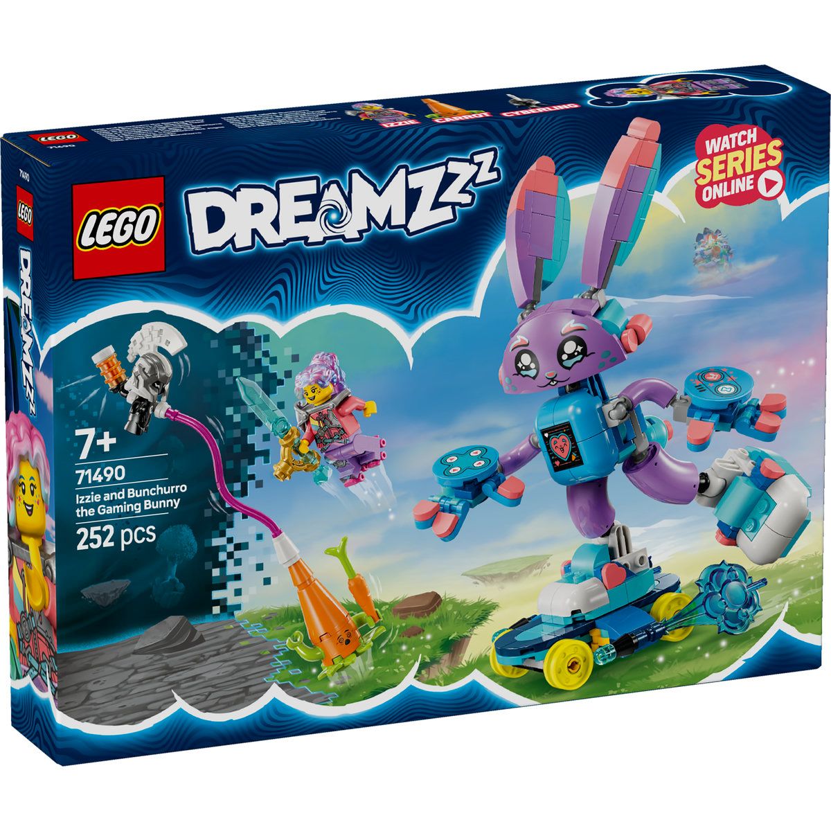 Jucării și jocuri - LEGO DREAMZZZ IZZIE SI IEPURASUL DE GAMING BUNCHURRO 71490