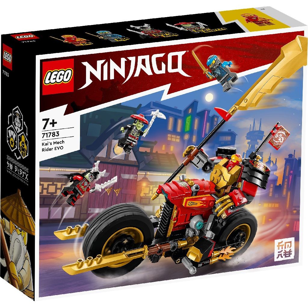 Jucării și jocuri - LEGO NINJAGO MOTOCICLETA ROBOT EVO A LUI KAI 71783