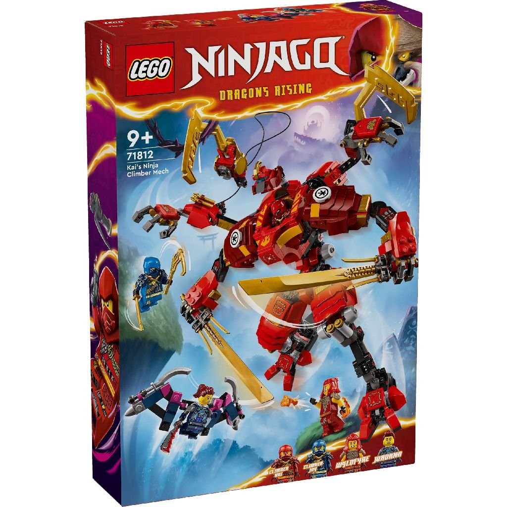 Jucării și jocuri - LEGO NINJAGO ROBOTUL NINJA CATARATOR AL LUI KAI 71812
