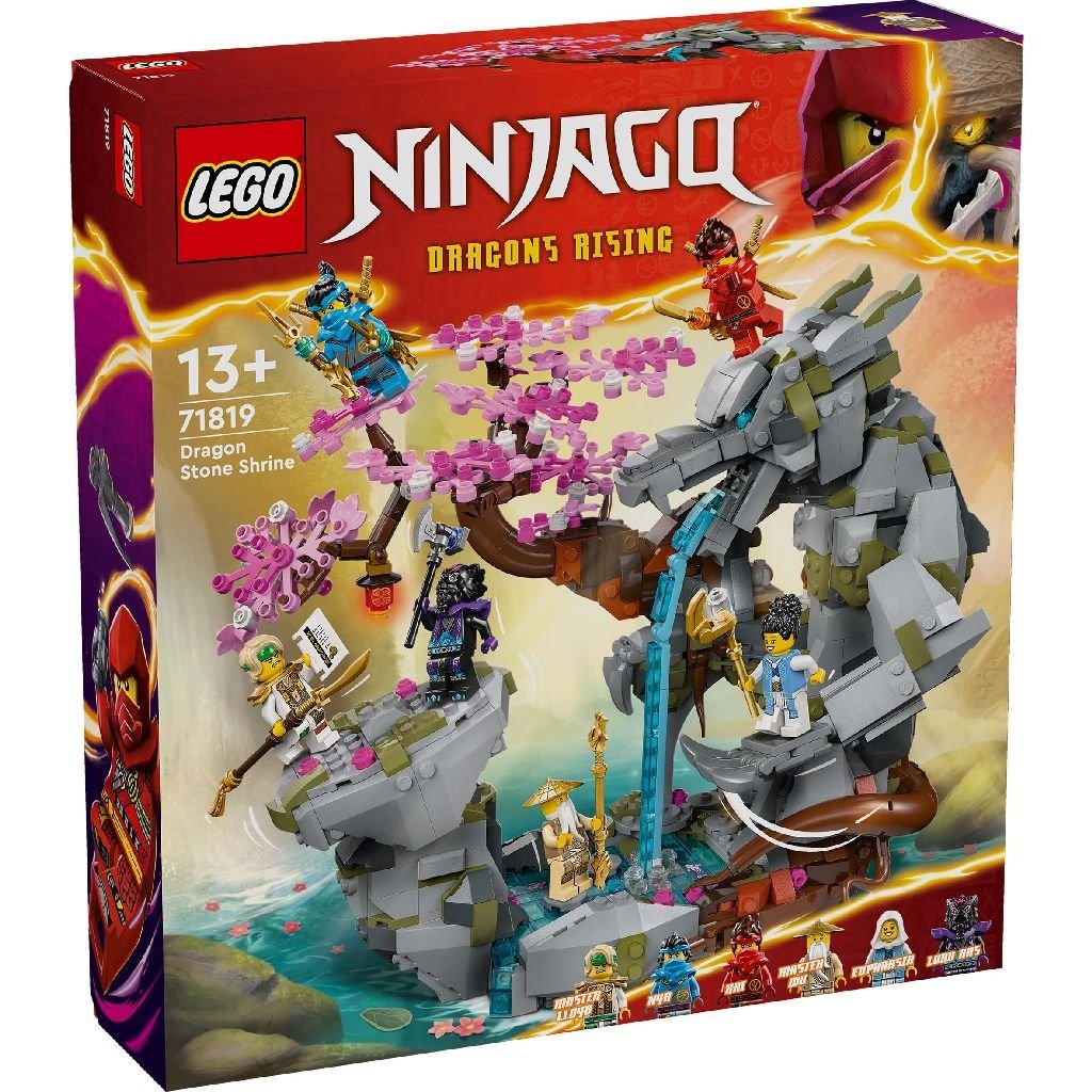 Jucării și jocuri - LEGO NINJAGO ALTARUL DRAGON DE PIATRA 71819